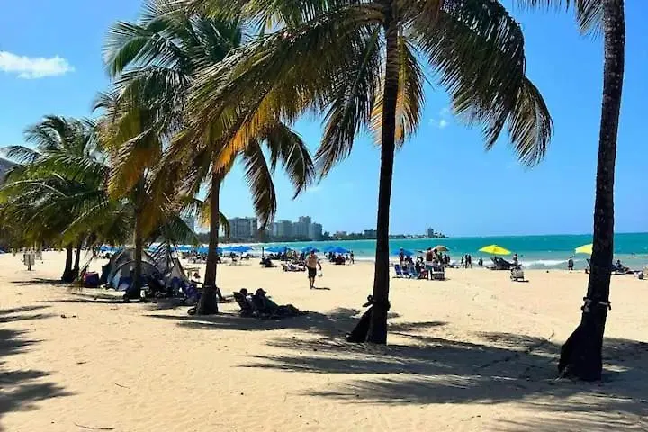 Cozy 2 Beds In Coral Beach Towers Beach Front San Juan