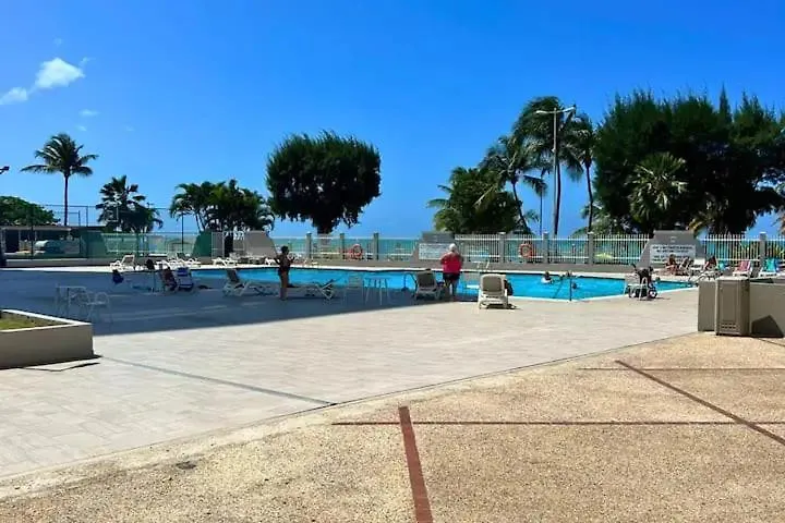 Cozy 2 Beds In Coral Beach Towers Beach Front San Juan