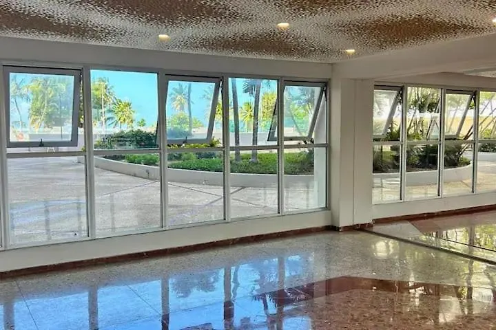 Cozy 2 Beds In Coral Beach Towers Beach Front San Juan Apartment